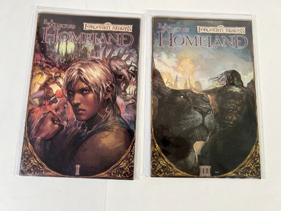 HOMELAND "FORGOTTEN REALMS" I, III - R.A. SALVATORE