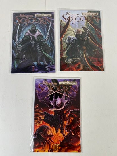 SOJOURN "FORGOTTEN REALMS" I, II, III - R.A. SALVATORE