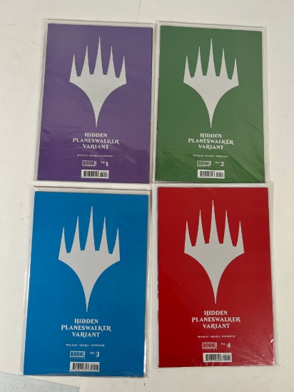 (SEALED) MAGIC #1-4 - HIDDEN PLANESWALKER VARIANTS