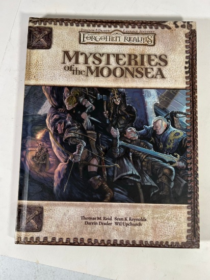 MYSTERIES OF THE MOONSEA "FORGOTTEN REALMS" GAME BOOK