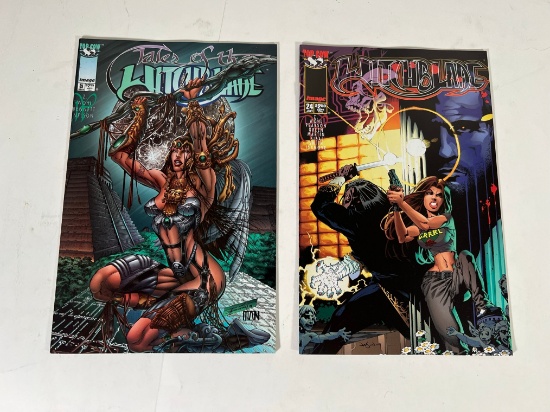 (1) TALES OF WITCHBLADE #5 (1) WITCHBLADE #24