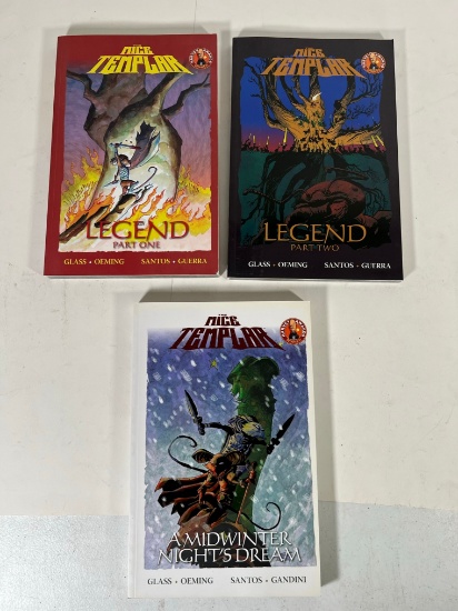 THE MICE TEMPLAR - LEGEND PART 1 & 2 AND "A MIDWINTER NIGHT'S DREAM"