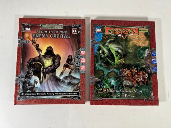 D20 SYSTEM RPG GAMES - (1) DUNGEON WORLD "SECRETS OF THE ENEMY CAPTIA" (1)