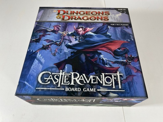 DUNGEONS & DRAGONS - CASTLE RAVENLOFT BOARD GAME