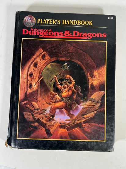 1995 TSR DUNGEONS & DRAGONS PLAYERS HANDBOOK