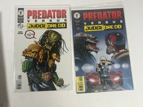 PREDATOR VERSUS JUDGE DREDD #1, #2 (of 4)