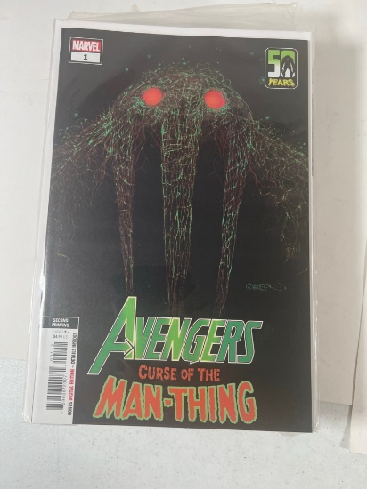 AVENGERS "CURSE OF THE MAN-THING" - SECOND PRINTING