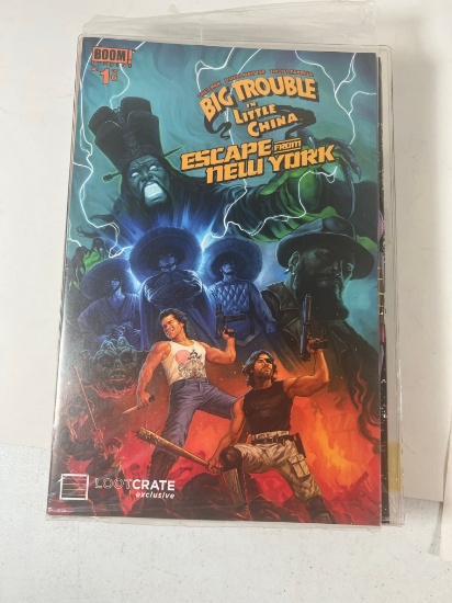 BIG TROUBLE IN LITTLE CHINA "ESCAPE FROM NEW YORK" #1 (LOOTCRATE EXCLUSIVE)