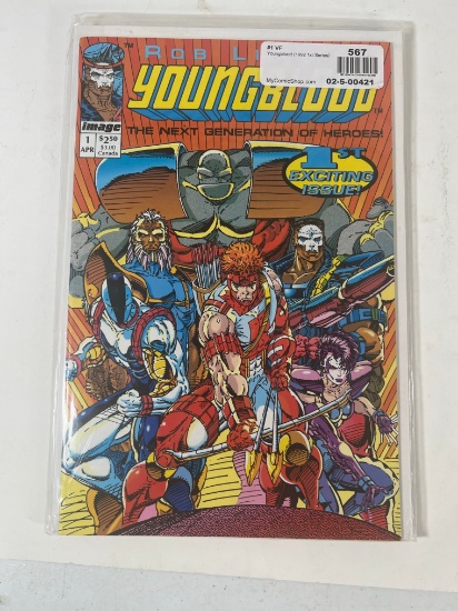 YOUNGBLOOD "THE NEXT GENERATION OF HEROES!" #1 - 1992 1ST SERIES
