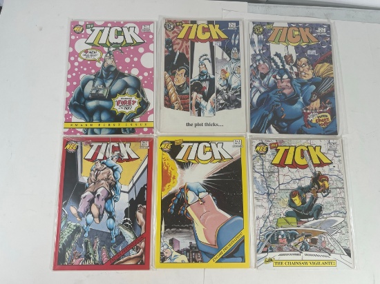 THE TICK #1, #4, #5, #7, #8, #9
