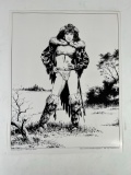 SILVER & STEEL ART PRINT - 1988 LARRY ELMORE (14