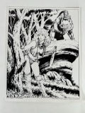 SILVER & STEEL ART PRINT - 1988 LARRY ELMORE (14