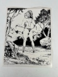 SILVER & STEEL ART PRINT - 1988 LARRY ELMORE (14