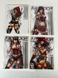 VOLUME #1-4 JAMIE TYNDALL ART BOOK