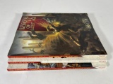 EXAULTED GAME BOOKS (1) SCROLL OF THE MONK (1)THE BOOKS OF SORCERY VOL 1 WO