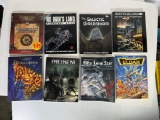 GAME BOOKS ASSORTED - NO MANS LAND, THE GALACTIC UNDERGROUND, CODEX ELDAR,