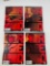 RED SET OF 4 MOTION PICTURE PREQUEL COMICS (MARVIN, JOE, VICTORIA, FRANK)