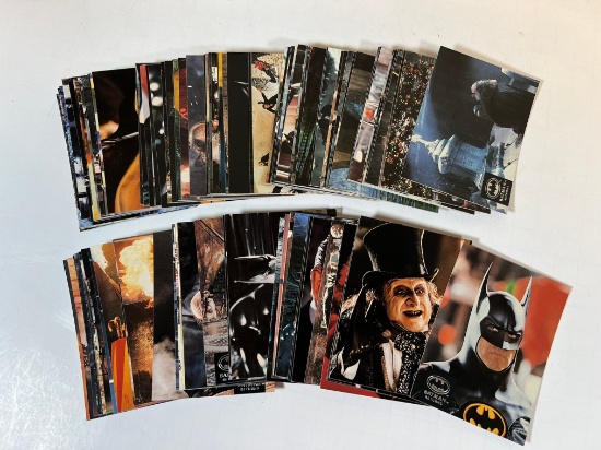 LOT - BATMAN RETURNS TOPPS STADIUM CLUB CARDS