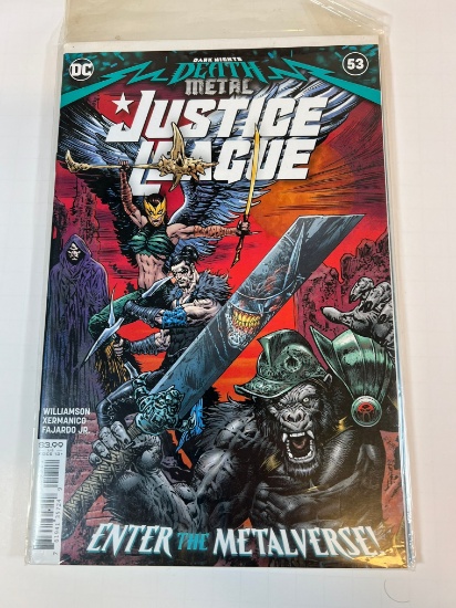 JUSTICE LEAGUE #53 - "ENTER THE METALVERSE" (DK DEATH METAL)
