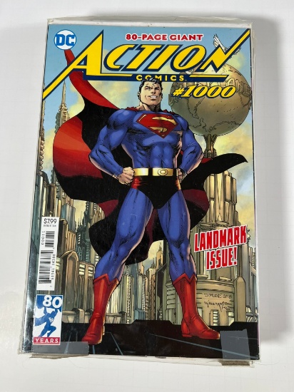 ACTION COMICS #1000 - LANDMARK ISSUE! - (1ST APP OF ROGOL ZAAR, JIM LEE COV