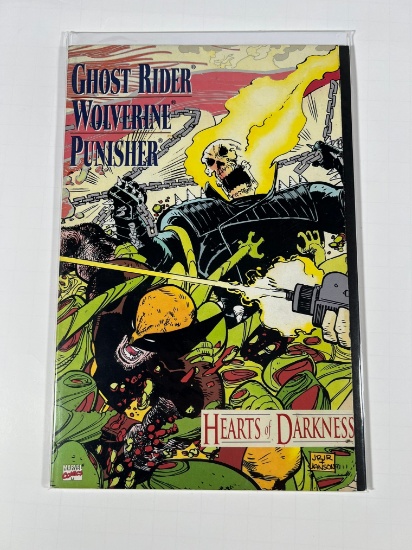 GHOST RIDER WOLVERINE PUNISHER "HEARTS OF DARKNESS" GRAPHIC NOVEL