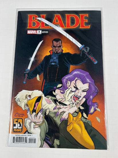 BLADE #4 - VARIANT (HOWARD THE DUCK VARIANT - AMANDA CONNER ART