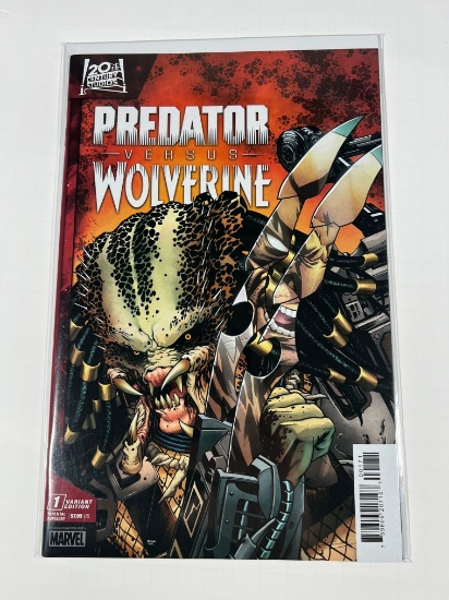 PREDATOR VERSUS WOLVERINE #1 - VARIANT (MIKE MCKONE HOMAGE)