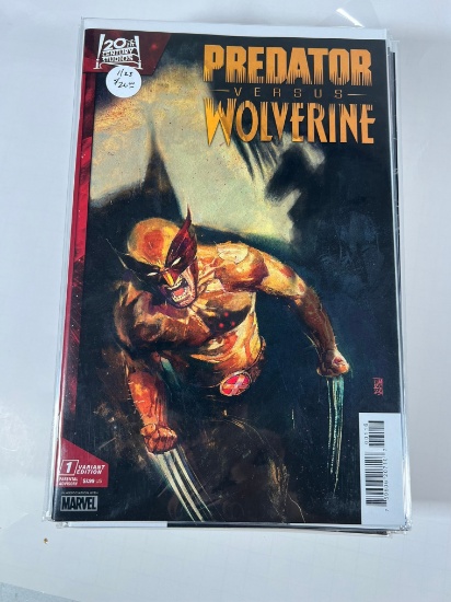 PREDATOR VERSUS WOLVERINE #1 VARIANT (1:25 INSENTIVE) ALEX MALEEV