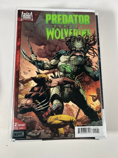 PREDATOR VERSUS WOLVERINE #2 - VARIANT - FRANK