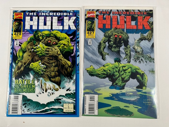 THE INCREDIBLE HULK #427, 428