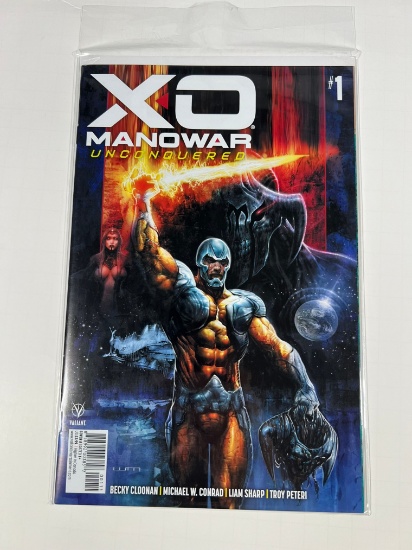 XO MANOWAR UNCONQUERED #1 - SHARP COVER ART