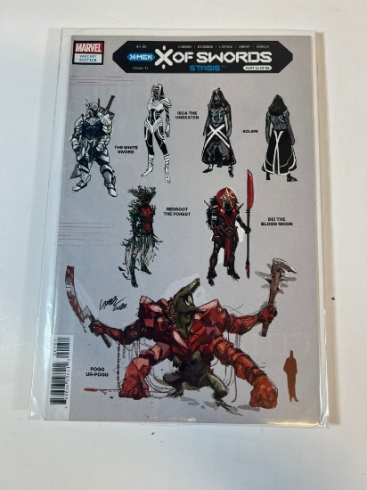X-MEN "X OF SWORDS" STATIS - VARIANT COVER (1:10 RETAILER INCENTIVE)
