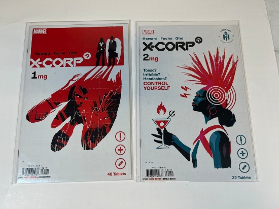 X-CORP #1, #2