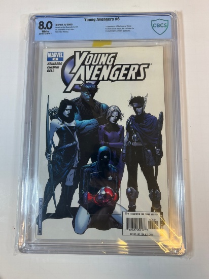 YOUNG AVENGERS #6 - CBCS GRADE 8.0 - (1ST APP OF BILLY KAPLAN AS WICCAN, CA