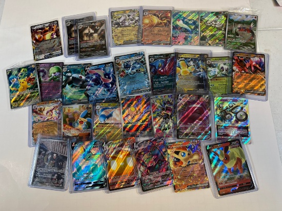POKEMON CARDS ASSORTED - EX, ILLUSTRATION RARES, & MORE