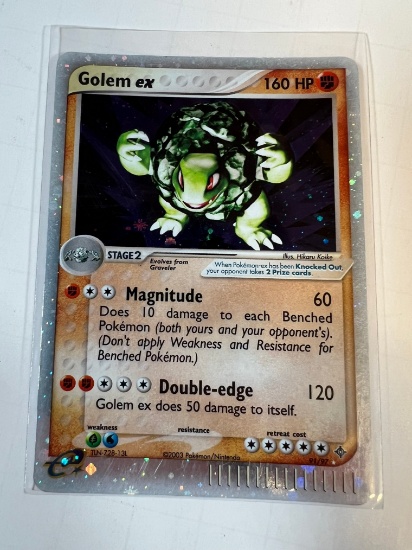 POKEMON CARD - 2003 E SERIES GOLEM EX - 91/97