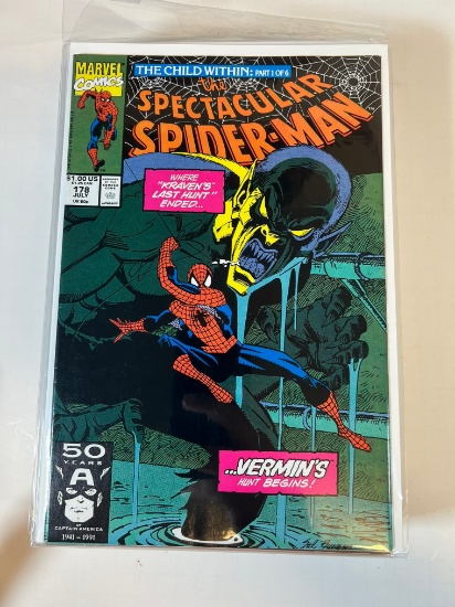 THE SPECTACULAR SPIDER-MAN #178 (1ST APP OF DR. ASHLEY KAFKA OF RAVENCRAFT