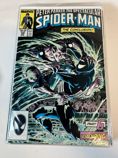 PETER PARKER THE SPECTACULAR SPIDER-MAN #132 - KRAVEN'S LAST HUNT - FINAL P