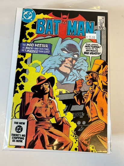 BATMAN #378 - NOCTURNA + MAD HATTER APP