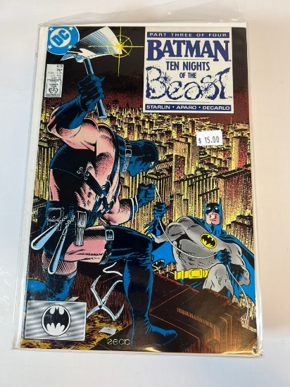 BATMAN #4189 "TEN NIGHTS OF THE BEAST 3 of 4"