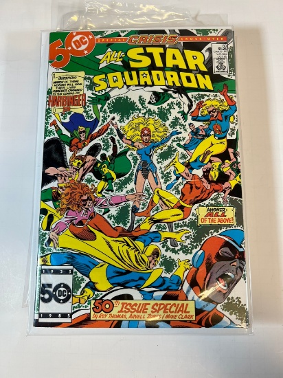 ALL STAR SQUADRON #50 (SPECIAL CRISIS CROSS OVER)
