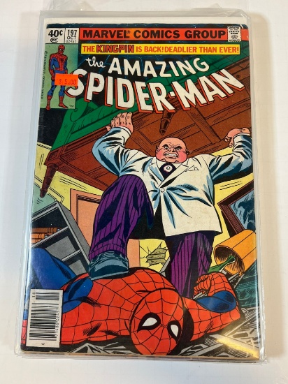 THE AMAZING SPIDER-MAN #197 -  NEWSTAND