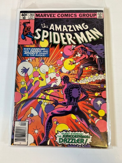 THE AMAZING SPIDER-MAN #203 - NEWSTAND