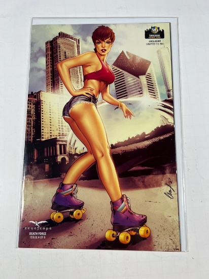DEATHFORCE #4 of 6 - WIZ WORLD CHICAGO CON EXCLUSIVE /250 - ZENESCOPE