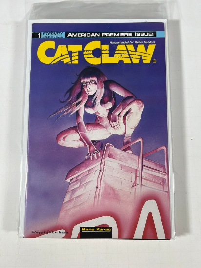 CAT CLAW #1 - ETERNITY (AMERICAN PREMIERE ISSUE)