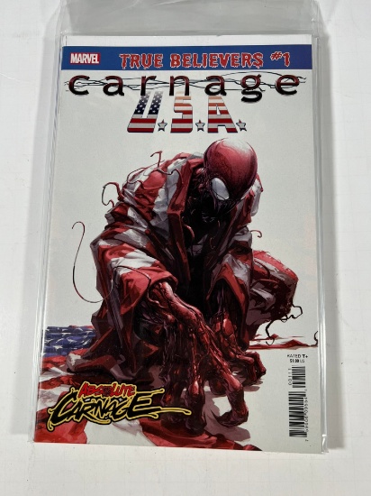 ABSOLUTE CARNAGE "CARNAGE USA" TRUE BELIEVERS #1