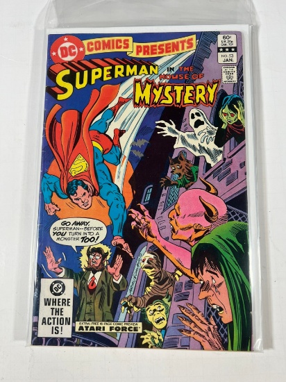 DC COMICS PRESENTS - SUPERMAN IN THE HOUSE OF MYSTERY #53