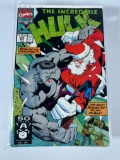 THE INCREDIBLE HULK #378 - GREY HULK VS SANTA