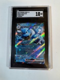 BLASTOISE EX DOUBLE RARE - SGC GRADE 10 GM - JAPANESE 151