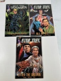 STAR TREK ASSORTED (1) VOYAGER FALSE COLORS (1) ALL OF ME (1) ENTER THE WOL